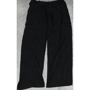 5.11 Tactical Utility Ripstop Pants Mens 38x32 Black Cargo Outdoor Workwear